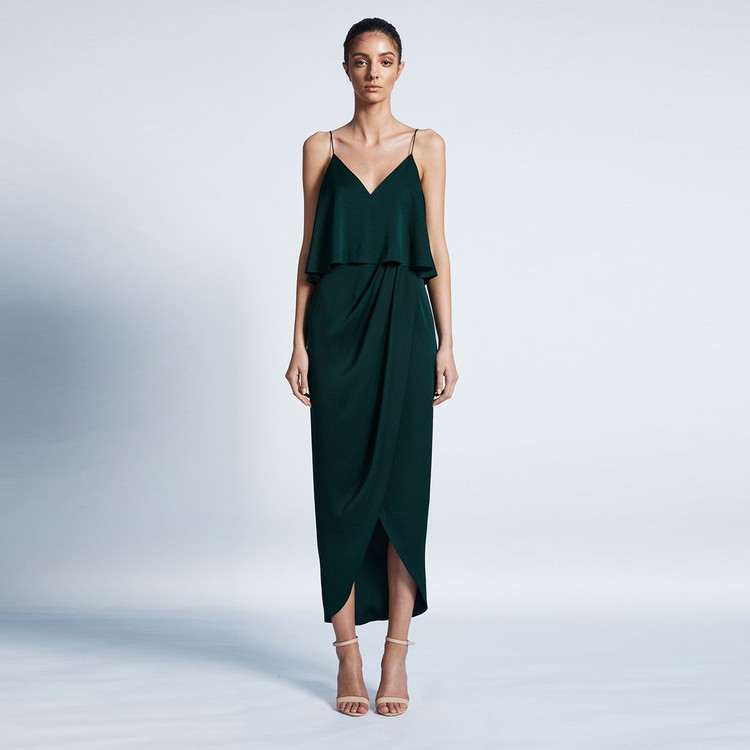 Shona Joy | LUXE COCKTAIL FRILL DRESS ...